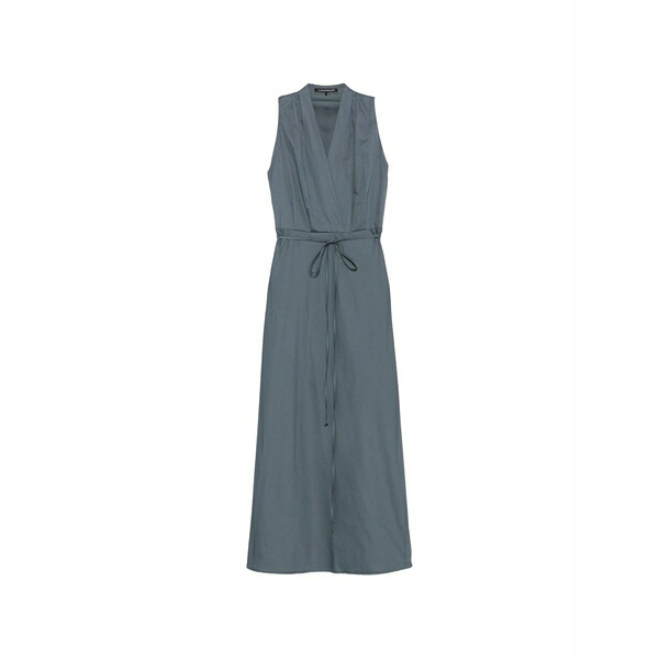 ルイーザ ヘレンケラーノ レディース 衣装 トップス Wrap-style belted MIDI dress Grey