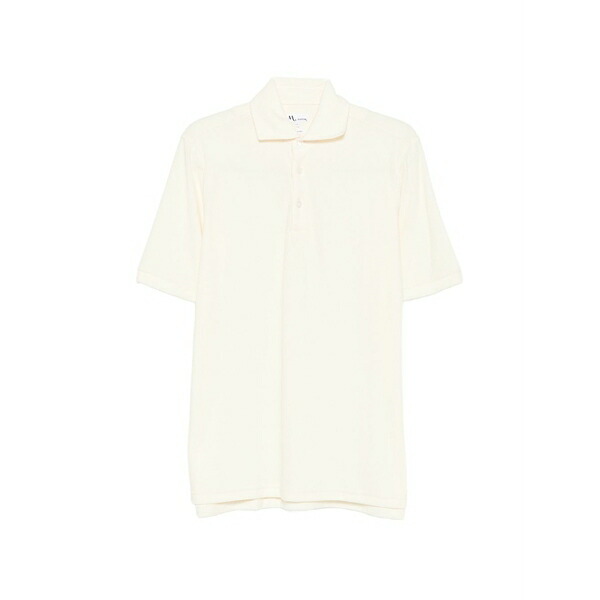 ドッピアアー メンズ スポーツシャツ トップス Short-sleeve polo shirt Neutrals