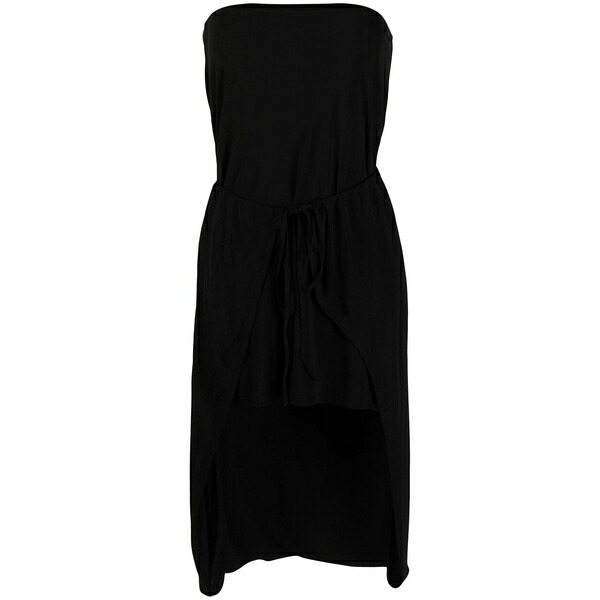 マルタンマルジェラ レディース ワンピース トップス Layered-effect strapless dress Black｜asty