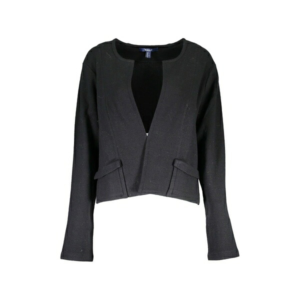ガント レディース ジレー アウター V-neck cardigan Black