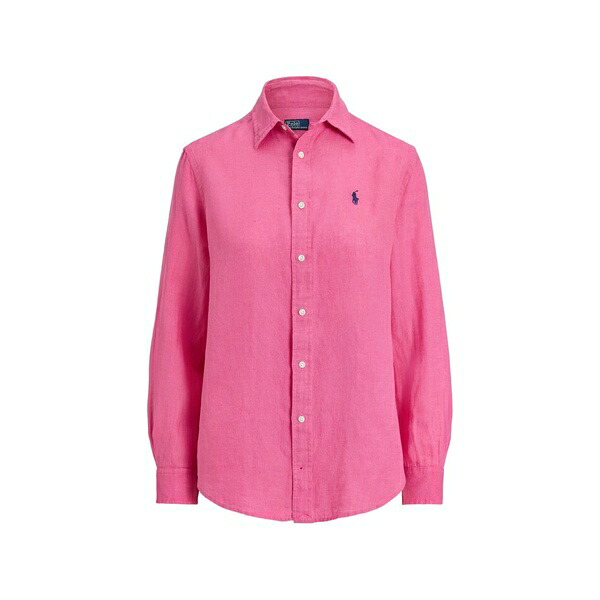 ラルフローレン レディース プルオーバー トップス Buttoned shirt Pink