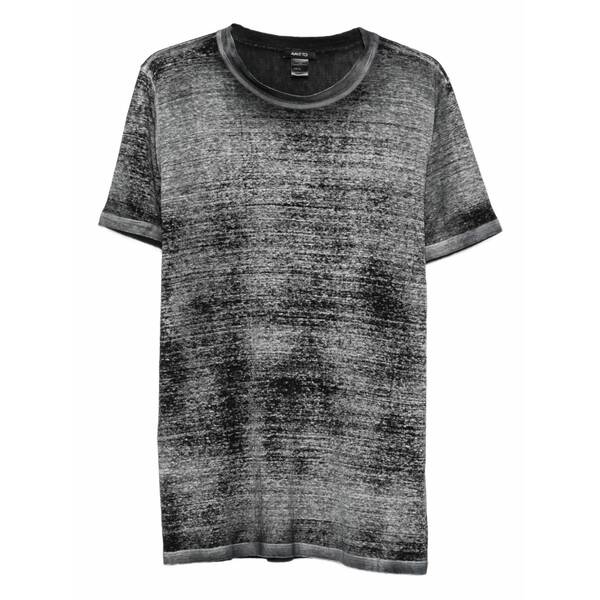 アヴァントワ メンズ プルオーバー トップス Round-neck graphic t-shirt Grey