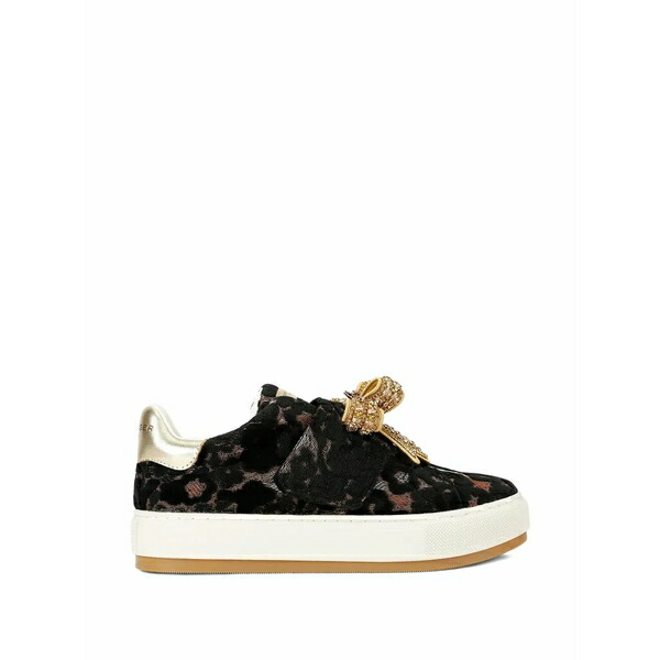 カートジェイガーロンドン レディース スニーカー シューズ Bow-embellished sneakers Black