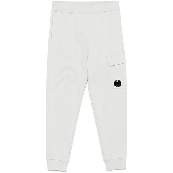 シーピーカンパニー メンズ 心地好いズボン下 ボトムス Lens-detailed sweatpants Blue