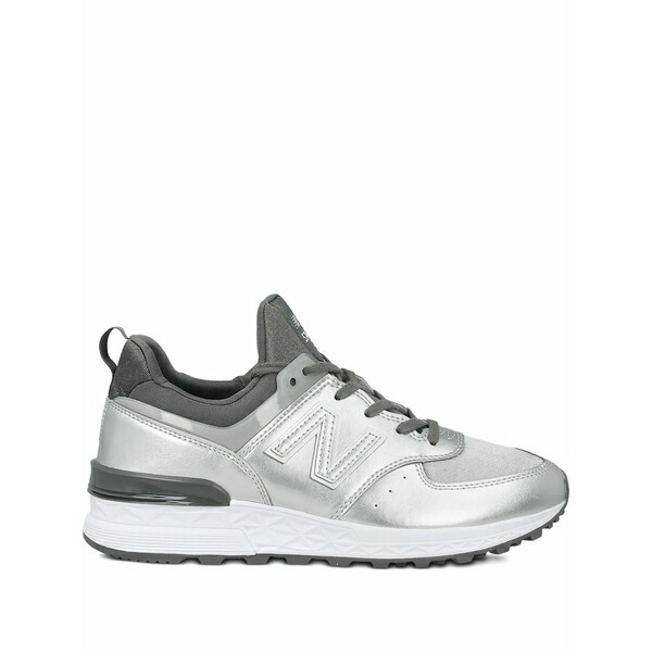 ニュー平衡にする レディース スニーカー シューズ 574 lace-up sneakers Silver