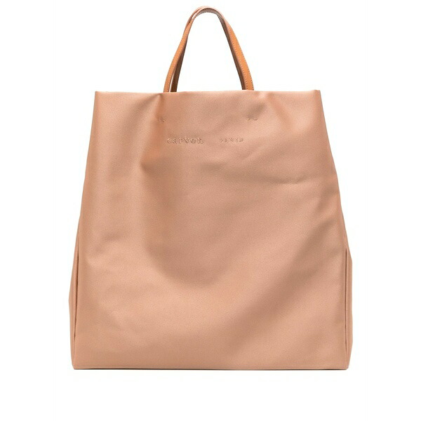 カルヴェン レディース トートバッグ 御徒面子 Jeanne tote bag  Brown