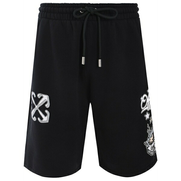 象牙色 メンズ 心地よいズボン下 ボトムス Dragon shorts Black