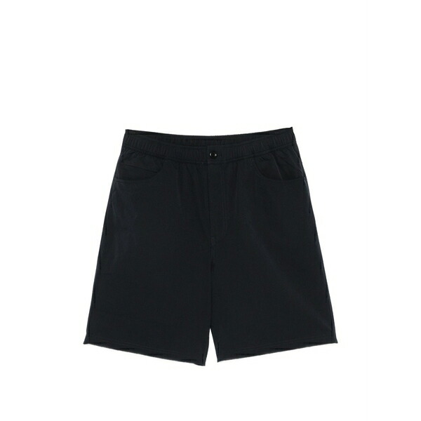 北の方事業計画 メンズ 心地好いズボン下 ボトムス Elasticated-waistband shorts Blue