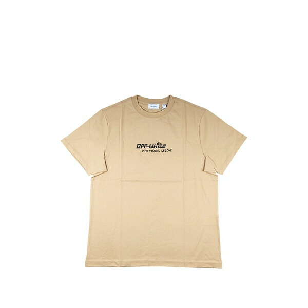 象牙色 メンズ ティーシャツ トップス Cryst croco logo-print slim-fit t-shirt Neutrals