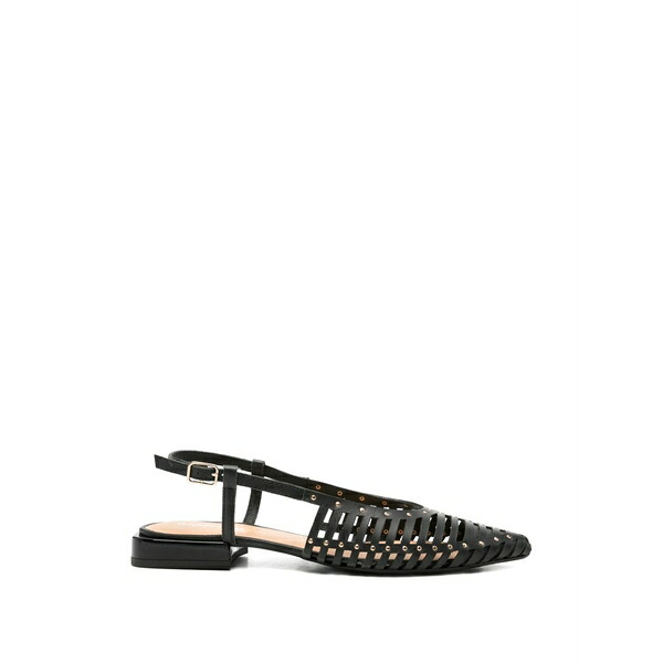 ジオセッポ レディース パンプス シューズ Studded cage sandals Black
