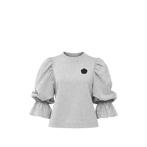 ビクターアンドロルフ レディース 編み物\u0026ティーシャツ アウター Puff-sleeve sweater Grey