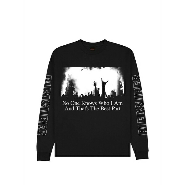 プレジャーズ メンズ ティーシャツ トップス Incognito long-sleeve t-shirt Black