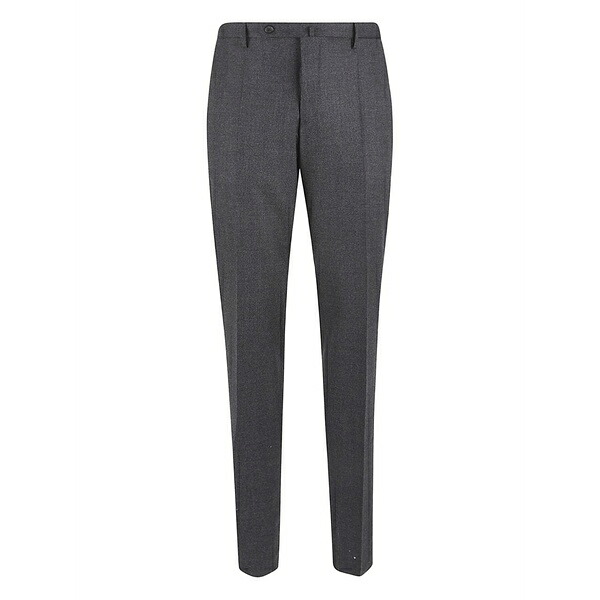 インコテックス メンズ 心地好いズボン下 ボトムス Buttoned trousers Grey