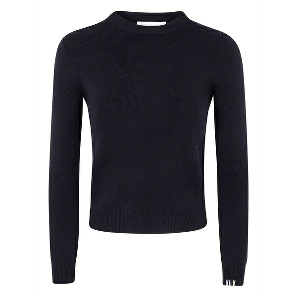 エクストリームカシミア レディース 編み物\u0026スウェーター アウター Round-neck cashmere sweater Black