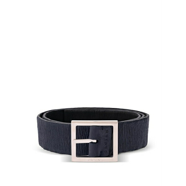 オルチアーニ メンズ 三尺帯 付属物 Textured buckle-fastening belts Blue