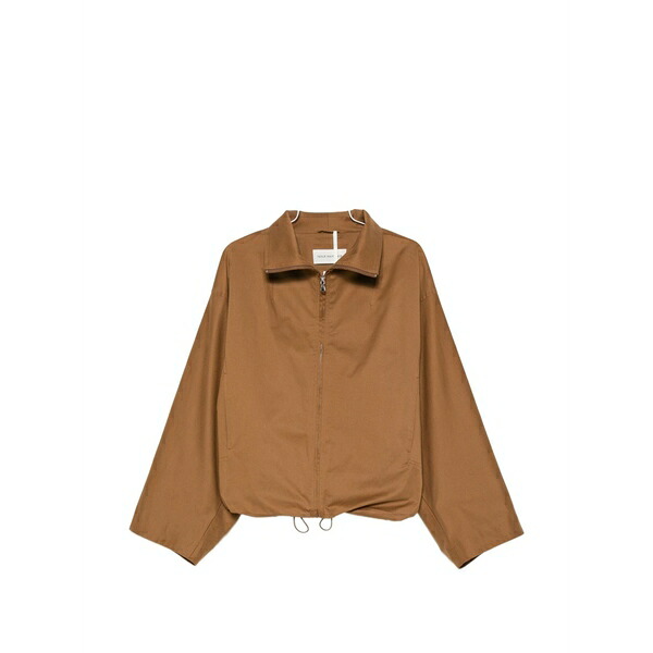 ノールハンマー レディース 上衣＆上衣 アウター Francois zip-fastening jacket Brown
