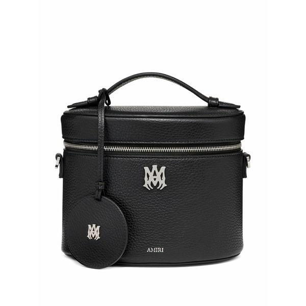 アミリ レディース ショルダーバッグ 御徒面子 Large top-handle vanity bag Black