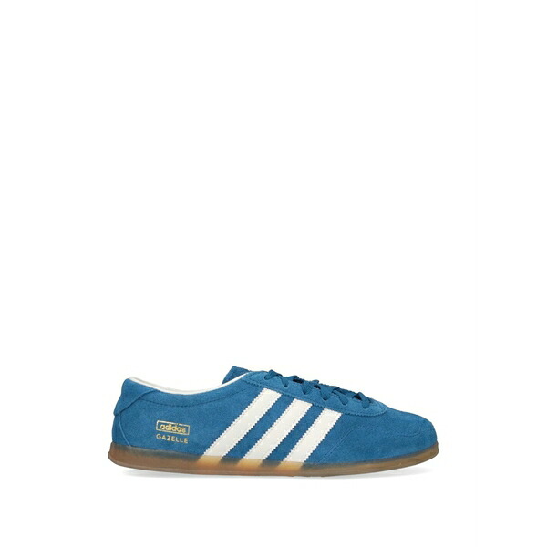 アディダス レディース スニーカー シューズ Gazelle lo pro striped sneakers Blue