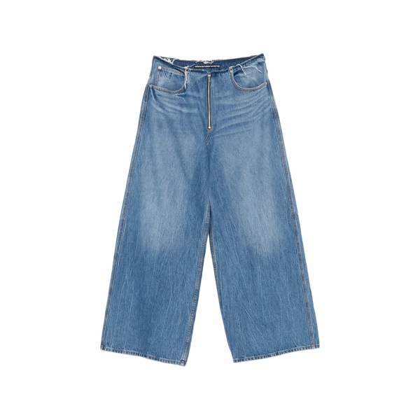 アレキサンダーワン レディース ジーンズズボン下 ボトムス Surge wide-leg jeans Blue