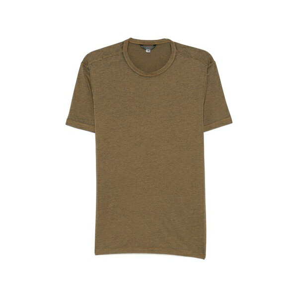 ジョンバルベイトス メンズ ティーシャツ トップス Round-neck short-sleeve t-shirt Brown