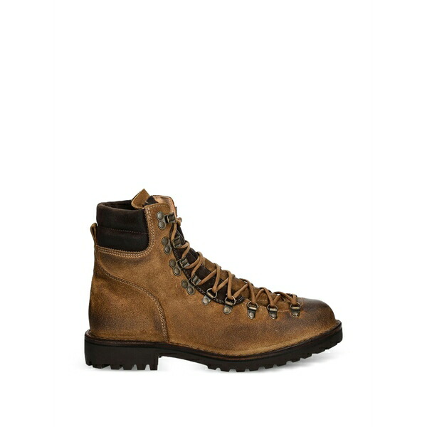 アストルフレックス メンズ ブーツ シューズ Rockflex lace-up boots Brown