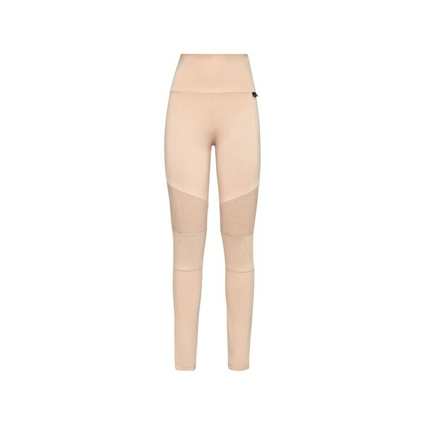フィリップ飾り気のない レディース レギンス ボトムス Ribbed-panel leggings Neutrals