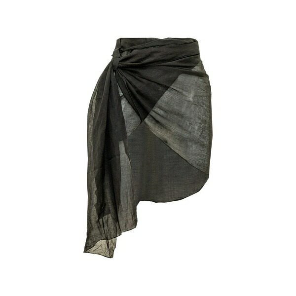 ケイトケイト レディース スコート ボトムス Kim sarong-style skirt Black