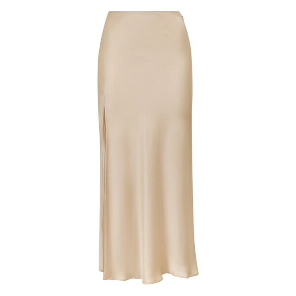 ラポワント レディース スコート ボトムス Flared MIDI straight skirt Neutrals
