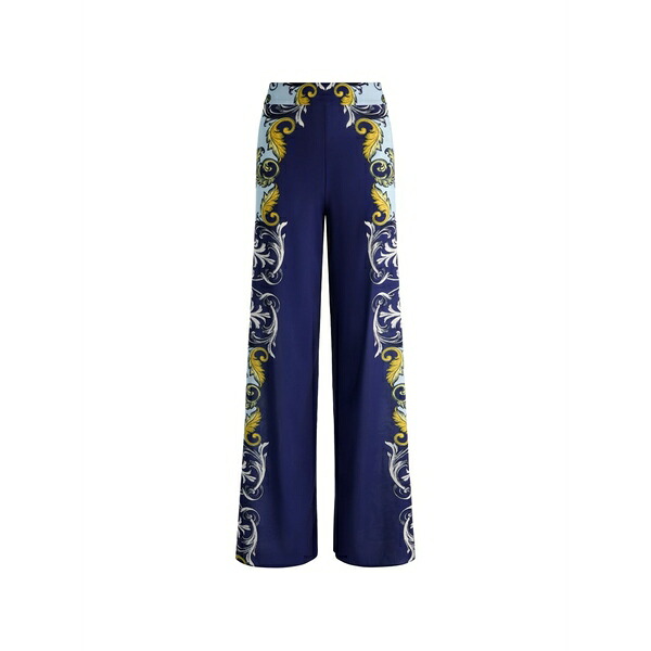 アリス アンド オリビア レディース カジュアルパンツ ボトムス Athena wide-leg trousers Blue｜asty 99,440円