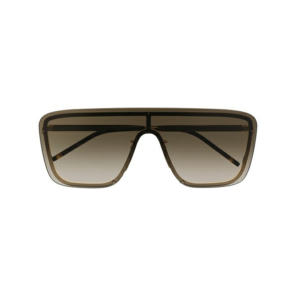 サンローラン アイウェア メンズ サングラス・アイウェア 佩び物 Sl364 shield sunglasses Gold