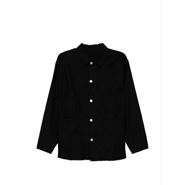 エドウィン メンズ 上衣＆上衣 アウター Coverall jacket Black