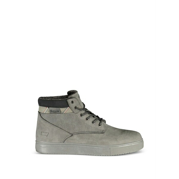 カレーナ メンズ スニーカー シューズ Lace-up fastening sneakers Grey