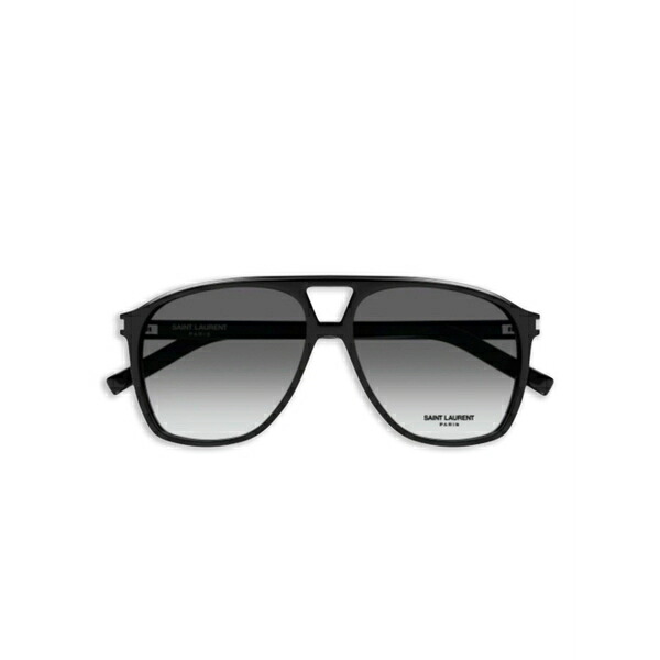 サンローラン アイウェア レディース 黒眼鏡＆アイウェア 添え物 Square-frame sunglasses Black