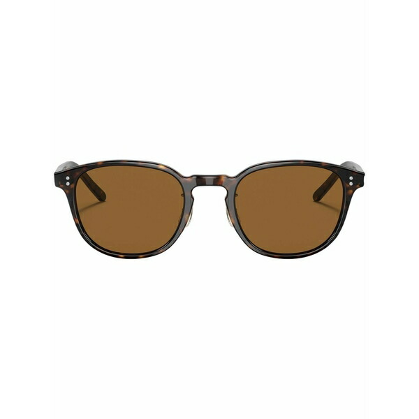 オリバーピープルズ メンズ サングラス・アイウェア 付属物 Fairmont sun-f round-frame sunglass Green