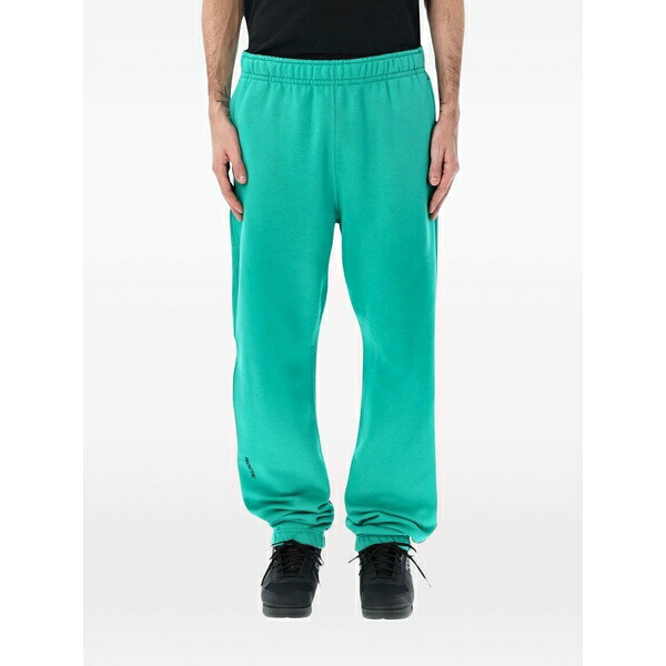 ナイキ メンズ 心地好いズボン下 ボトムス Logo track pants Green