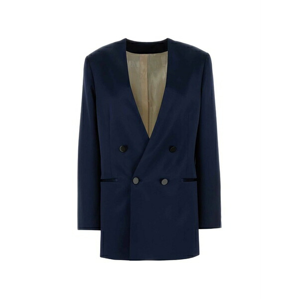 アルベルタ フェレッティ レディース 上衣＆上衣 アウター Double-breasted blazer Blue
