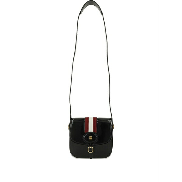 バリー レディース ショルダーバッグ 御徒面子 Mini beckett shoulder bag Black