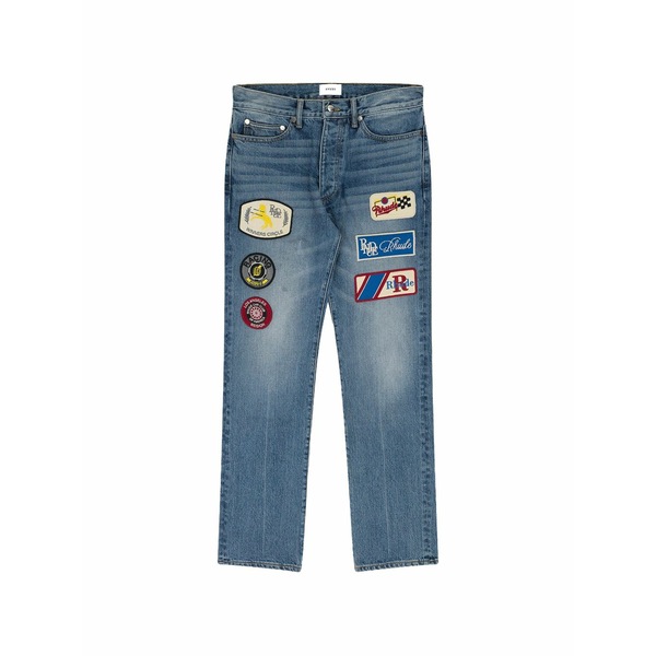 ルード メンズ ジーンズズボン下 ボトムス Logo-patch jeans Blue