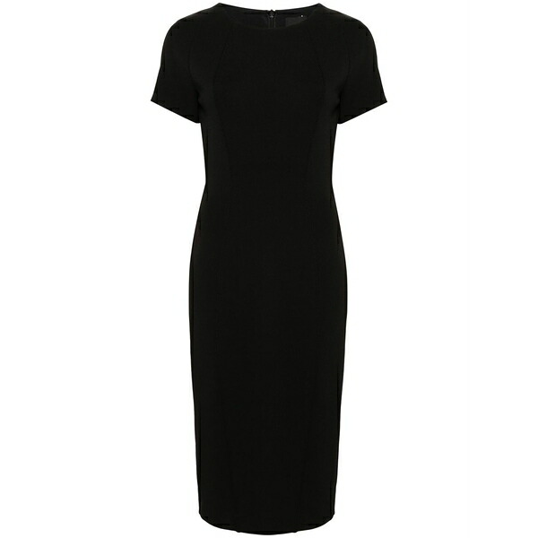 主任者 レディース 衣裳 トップス Stretch-design MIDI dress Black