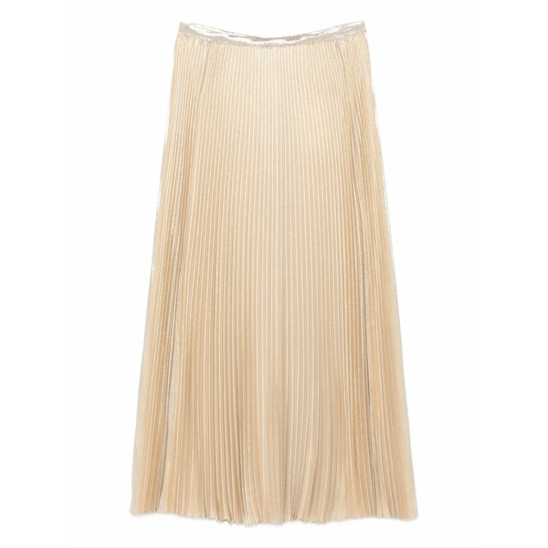 ジョセフ レディース スコート ボトムス Essai lam￡ pleated MIDI skirt Gold