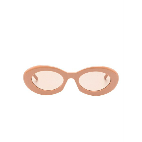 サンローラン アイウェア メンズ サングラス・アイウェア 佩び物 Oval-frame sunglasses Neutrals