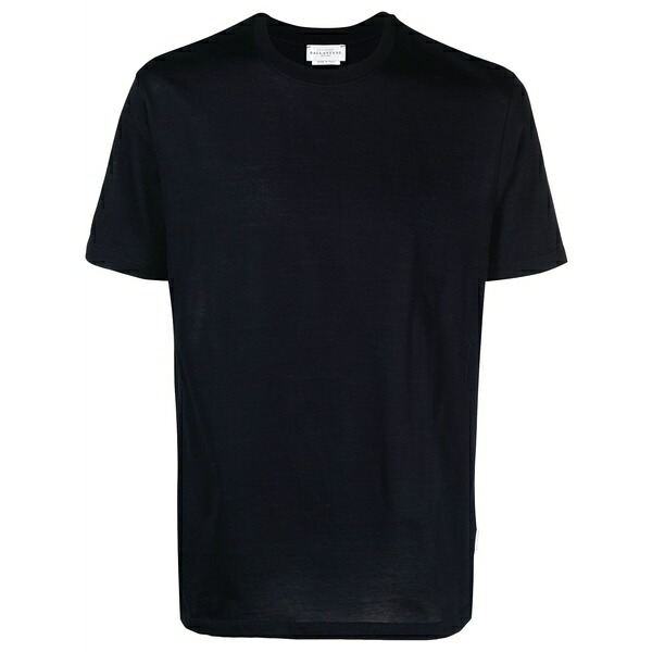 バランタイン メンズ ティーシャツ トップス Crew-neck cotton t-shirt Blue