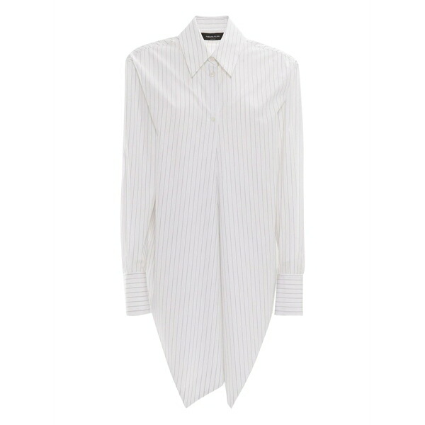 ファビアナ フィリッピ レディース プルオーバー トップス Striped shirt White