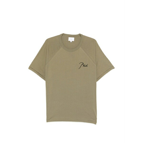 ルード メンズ プルオーバー トップス Raglan t-shirt Green