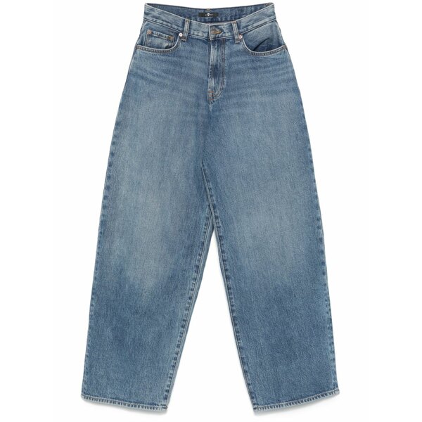 7フォーオールマンカインド レディース ジーンズズボン下 ボトムス Jasper baggy jeans  Blue