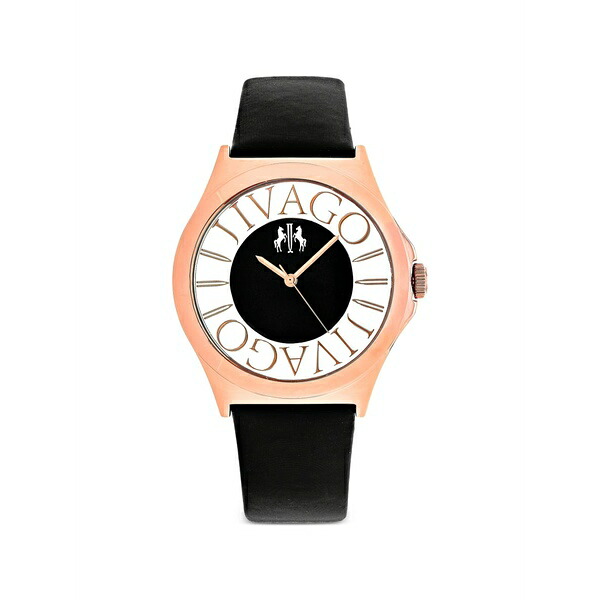 ジヴァゴ レディース ウオッチ 付属物 Fun 40粍 watch Black