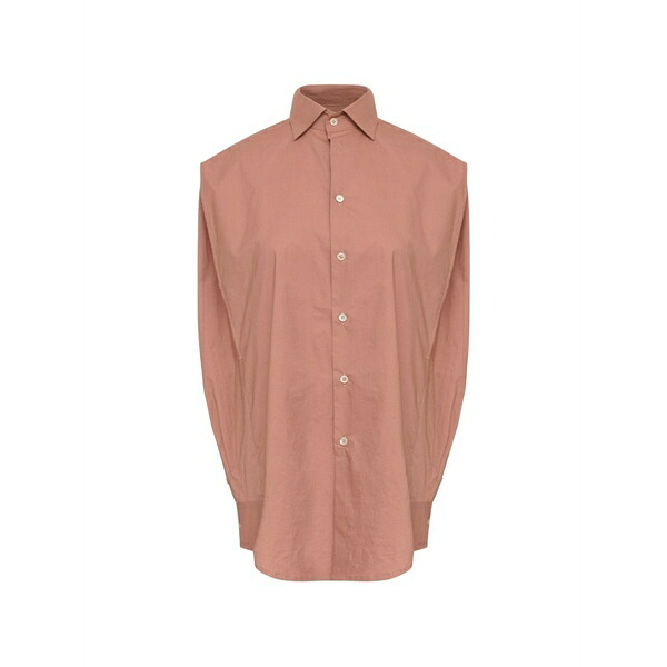 マルタンマルジェラ レディース プルオーバー トップス Cotton shirt Brown