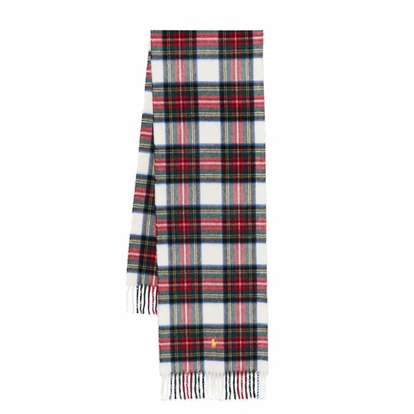 ラルフローレン メンズ えり巻き・袈裟・えり巻き 付属物 Plaid scarf Red