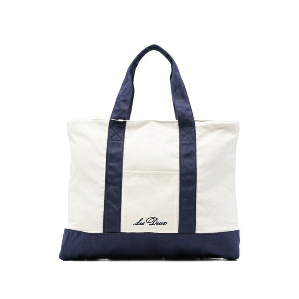 レ ドゥ メンズ トートバッグ 御徒面子 Timon panelled top tote bag Neutrals