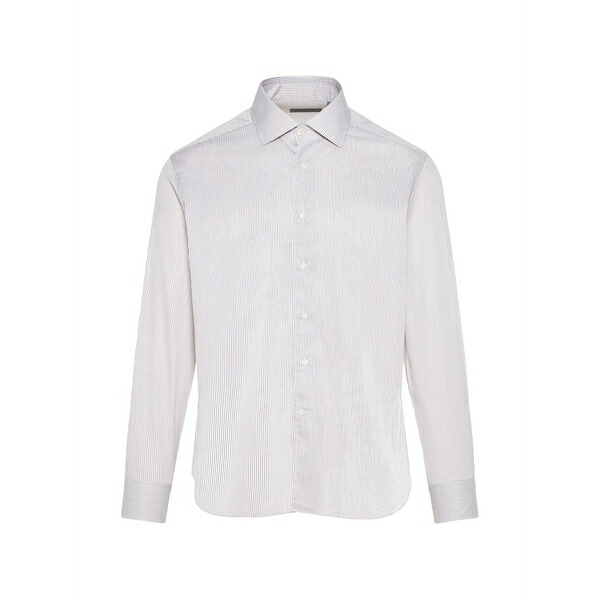 コルネリアーニ メンズ ティーシャツ トップス Striped shirt White